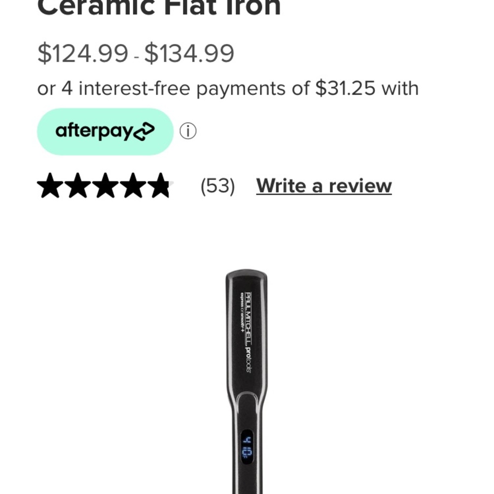 Paul Mitchell Straightener